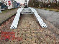 martz GT PLUS 450 2,7T hinten abgeknickt - Rampen 2,5m  - Winde - Radstopper -Trailer