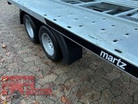 martz GT KIPPBAR 4020S 2,7T Autotrailer / Autotransporter - anlegbare Rampen - niedriger Auffahrwinkel
