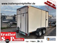 EINZELSTÜCK I Saris GO 356 169 200 2700 2 Kofferanhänger Tandem gebremst Auffahrklappe und Seitentür