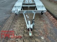 martz GT 450 2.7T - leichter Autotrailer - vorne und hinten abgeknickt - Winde - Radstopper