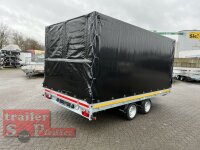 EDUARD 4022 -GD- Hochlader, Bordwände 30cm -2700kg- Lfh: 63cm -195/50R13 mit Hochplane SP-Line