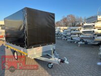 EDUARD 3015 -GE- Hochlader, Bordwände 30cm -1500kg- Lfh: 63cm -195/50R13 mit Hochplane SP-Line