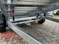 Lorries PLI27-4521 AR - 2700 kg kippbarer leichter Autotransporter mit ALU Standschienen - geschlossener Boden