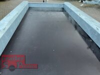 Vlemmix TX 354018 - L Maschinentransporter - Baggeranhänger 400 x 180 - 3500 kg - 2 stehende Einzelrampen