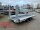 Vlemmix TX 354018 - L Maschinentransporter - Baggeranhänger 400 x 180 - 3500 kg - 2 stehende Einzelrampen
