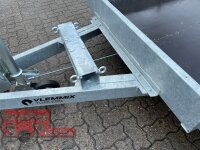 ABVERKAUF Vlemmix MT 3015 2700 - Maschinentransporter - Baggeranhänger - 2 stehende Einzelrampen