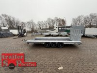 Vlemmix S Maschinentransporter - -4818-3500 - Baggeranhänger 480 x 180 - 3500 kg - 3 Achser