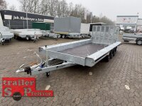 Vlemmix S Maschinentransporter - -4818-3500 - Baggeranhänger 480 x 180 - 3500 kg - 3 Achser