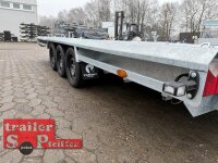 Vlemmix S Maschinentransporter - -4818-3500 - Baggeranhänger 480 x 180 - 3500 kg - 3 Achser