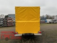 Lorries PLI27-4521 - 2700 kg kippbarer Autotransporter m. Hochplane SP-Line / Rollo + Schiebeplane beidseitig + RUNDDACH ÖKO70