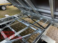 EINZELSTÜCK Saris K3 406 204 3500 3 B E - Heavy Duty 3500 kg Blattferdern - 3 Seitenkipper - mit Elektropumpe + NOT - Rampenschacht