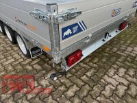 Saris K3 406 204 3500 3 B E - Heavy Duty 3500 kg Blattfedern - 3 Seitenkipper - mit Elektropumpe + NOT - Rampenschacht