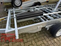 Saris K3 406 204 3500 3 B E - Heavy Duty 3500 kg Blattfedern - 3 Seitenkipper - mit Elektropumpe + NOT - Rampenschacht