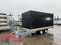 EDUARD 4018 -GD- Hochlader, Bordwände 30cm -2000kg- Lfh: 72cm -155R13 mit Hochplane EDITION Black Bill