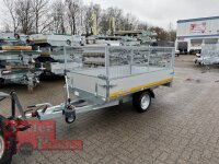 EDUARD 2514 -GE- Heckkipper, Bordwände 30cm -1500kg- H-Pumpe - Lfh: 63cm -195/50R13 mit 2514 - Laubgitter pendelbar - 60cm hoch