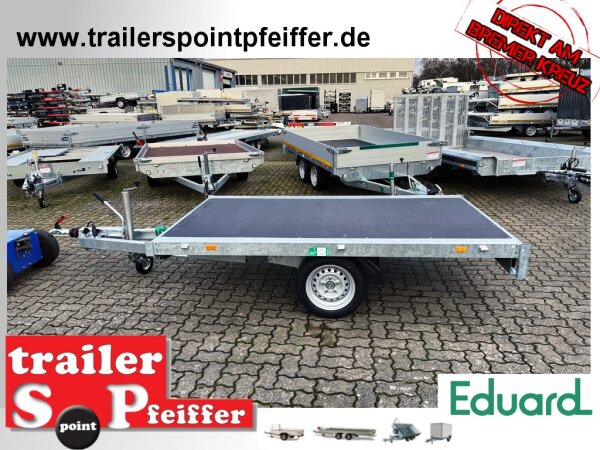 EDUARD 2615 -GE- Hochlader, flach -1500kg- Lfh: 63cm -195/50R13