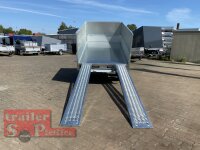 EDUARD 2615 -GD- Heckkipper, Auffahrschienen, Bordwände 30cm -2500kg- H-Pumpe - Lfh: 72cm -165R13 mit Stahl - Kastenaufsatz