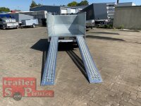 EDUARD 2615 -GD- Heckkipper, Auffahrschienen, Bordwände 30cm -2500kg- H-Pumpe - Lfh: 72cm -165R13 mit Stahl - Kastenaufsatz