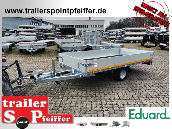 EDUARD 3015 -GE- Hochlader, Bordwände 30cm -1500kg- Lfh: 56cm -195/55R10