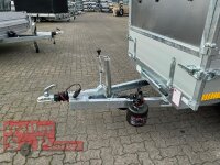 EDUARD 2514 -GD- 100km/h - Heckkipper, Bordwände 30cm -2000kg- FLEXePUMPE - Lfh: 63cm -195/50R13 mit Stahl - Kastenaufsatz - Flachplane ( 3 Bügel )