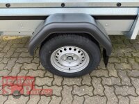 Brenderup 2300 SB 1300 - 302 x 153 x 40 Vorder und Rückwand klappbar - Einachser gebremst 1300 KG