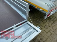 Brenderup 2300 SB 1300 - 302 x 153 x 40 Vorder und Rückwand klappbar - Einachser gebremst 1300 KG