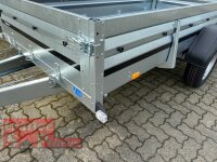Brenderup 2300 SB 1300 - 302 x 153 x 40 Vorder und Rückwand klappbar - Einachser gebremst 1300 KG