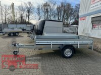 Brenderup 2300 SB 1300 - 302 x 153 x 40 Vorder und Rückwand klappbar - Einachser gebremst 1300 KG