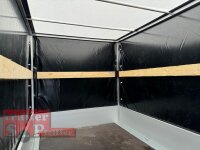 EDUARD 2514 -GD- Hochlader, Bordwände 30cm -2000kg- Lfh: 72cm -155/80R13 mit Hochplane EDITION Black Bill