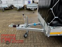 EDUARD 2514 -GD- Hochlader, Bordwände 30cm -2000kg- Lfh: 72cm -155/80R13 mit Hochplane EDITION Black Bill
