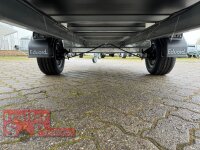 EDUARD 3015 -GE- Hochlader, Bordwände 30cm -1350kg- Lfh: 56cm -195/55R10 mit Stützrad (48) mit Hochplane EDITION Black Bill