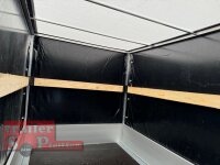 EDUARD 2514 -GE- Hochlader, Bordwände 30cm -1350kg- Lfh: 56cm -195/55R10 mit Stützrad mit Hochplane EDITION Black Bill