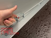 EDUARD 2514 -GE- Hochlader, Bordwände 30cm -1350kg- Lfh: 56cm -195/55R10 mit Stützrad mit Hochplane EDITION Black Bill