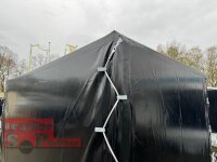 EDUARD 2514 -GE- Hochlader, Bordwände 30cm -1350kg- Lfh: 56cm -195/55R10 mit Stützrad mit Hochplane EDITION Black Bill