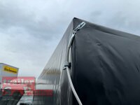 Brenderup 2260 SB 1300 - 258 x 128 x 40 Vorder und Rückwand klappbar - gebremst 1300 KG mit Hochplane EDITION Black Bill