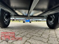Brenderup 2260 SB 1300 - 258 x 128 x 40 Vorder und Rückwand klappbar - gebremst 1300 KG mit Hochplane EDITION Black Bill
