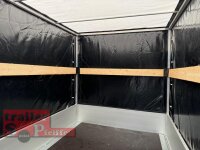 EDUARD 2514 -UE- Hochlader, Bordwände 30cm -750kg- Lfh: 56cm -195/55R10 - 100 KM/H - mit Hochplane EDITION Black Bill