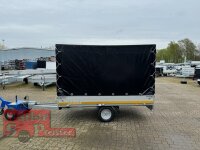 EDUARD 2514 -UE- Hochlader, Bordwände 30cm -750kg- Lfh: 56cm -195/55R10 - 100 KM/H - mit Hochplane EDITION Black Bill