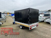 EDUARD 2514 -UE- Hochlader, Bordwände 30cm -750kg- Lfh: 56cm -195/55R10 - 100 KM/H - mit Hochplane EDITION Black Bill