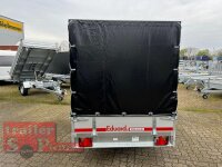 EDUARD 2514 -UE- Hochlader, Bordwände 30cm -750kg- Lfh: 56cm -195/55R10 - 100 KM/H - mit Hochplane EDITION Black Bill