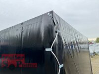 EDUARD 2514 -UE- Hochlader, Bordwände 30cm -750kg- Lfh: 56cm -195/55R10 - 100 KM/H - mit Hochplane EDITION Black Bill