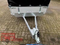 EDUARD 2514 -UE- Hochlader, Bordwände 30cm -750kg- Lfh: 56cm -195/55R10 - 100 KM/H - mit Hochplane EDITION Black Bill