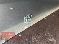 Brenderup 2300 SB 1300 - 302 x 153 x 40 Vorder und Rückwand klappbar - Einachser gebremst 1300 KG mit Hochplane EDITION Black Bill