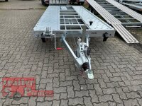 martz GT KIPPBAR 4520S 2,7T Autotrailer / Autotransporter - anlegbare Rampen - niedriger Auffahrwinkel