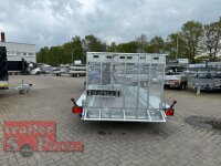 martz BAU-3 350/2 S  2700 kg Baumaschinentransporter - Heckrampe