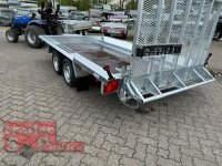 martz BAU-3 350/2 S  2700 kg Baumaschinentransporter - Heckrampe