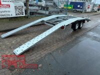 Aussteller / martz GT 400/2 S 3 T - leichter Autotrailer - vorne und hinten abgeknickt - Winde - Radstopper