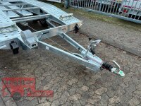 Aussteller / martz GT 400/2 S 3 T - leichter Autotrailer - vorne und hinten abgeknickt - Winde - Radstopper
