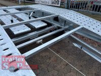 martz GT 400/2 S 3 T - leichter Autotrailer - vorne und hinten abgeknickt - Winde - Radstopper