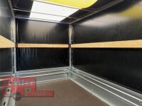 Brenderup 2300 STB 2500 - 302 x 153 x 40 Vorder und Rückwand klappbar - Tandem gebremst 2500 KG mit Hochplane EDITION Black Bill